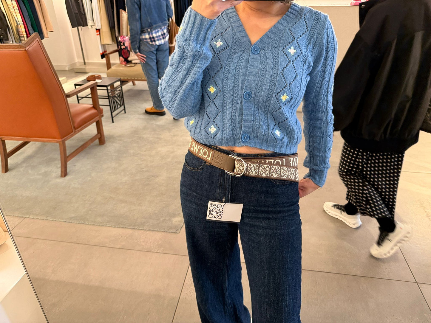 1預訂-LOEWE 腰帶- 100%正版(必須先跟店主確定貨物狀況)