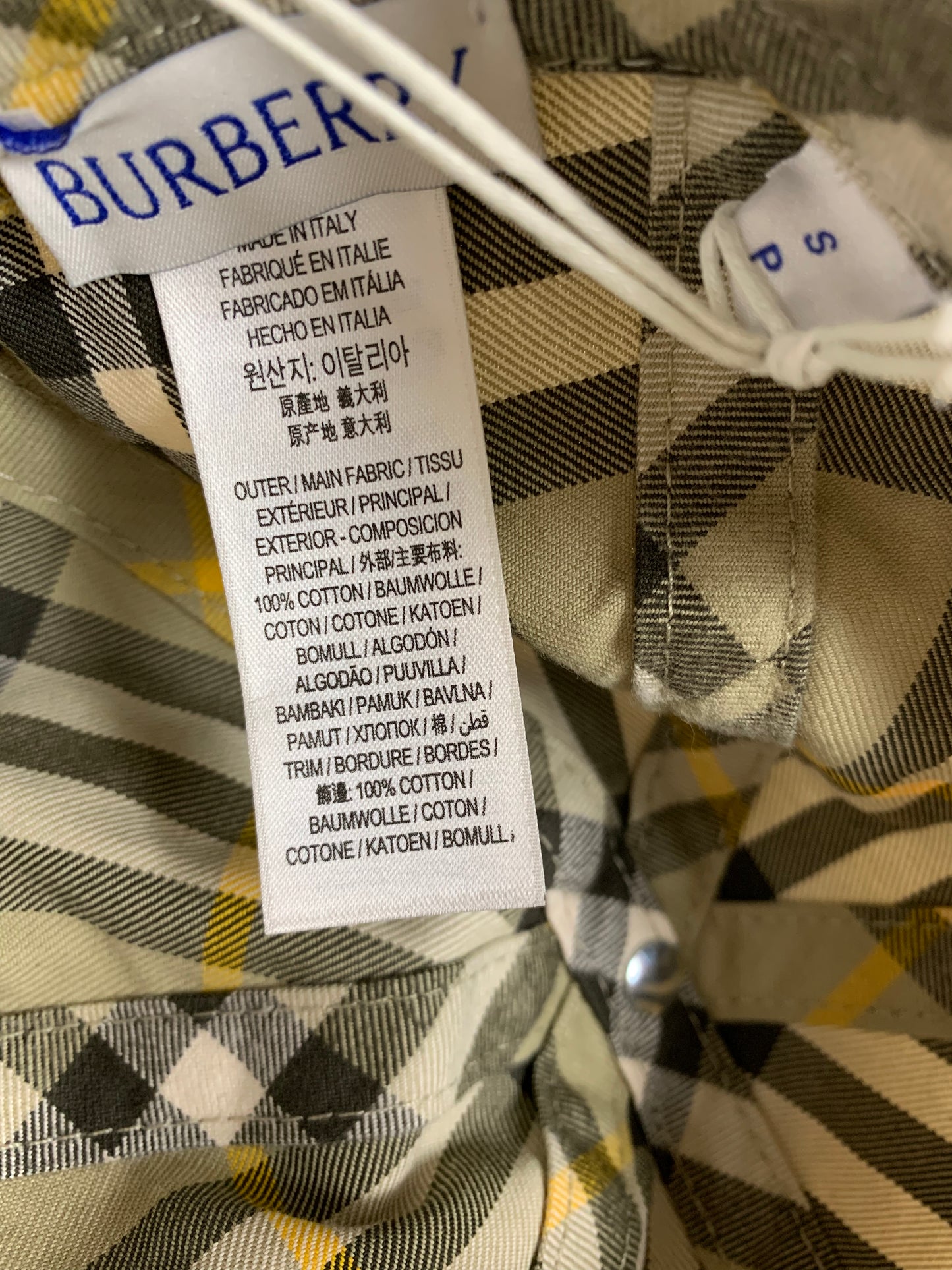 BURBERRY 棒球帽 - 100%正版(必須先跟店主確定貨物狀況)