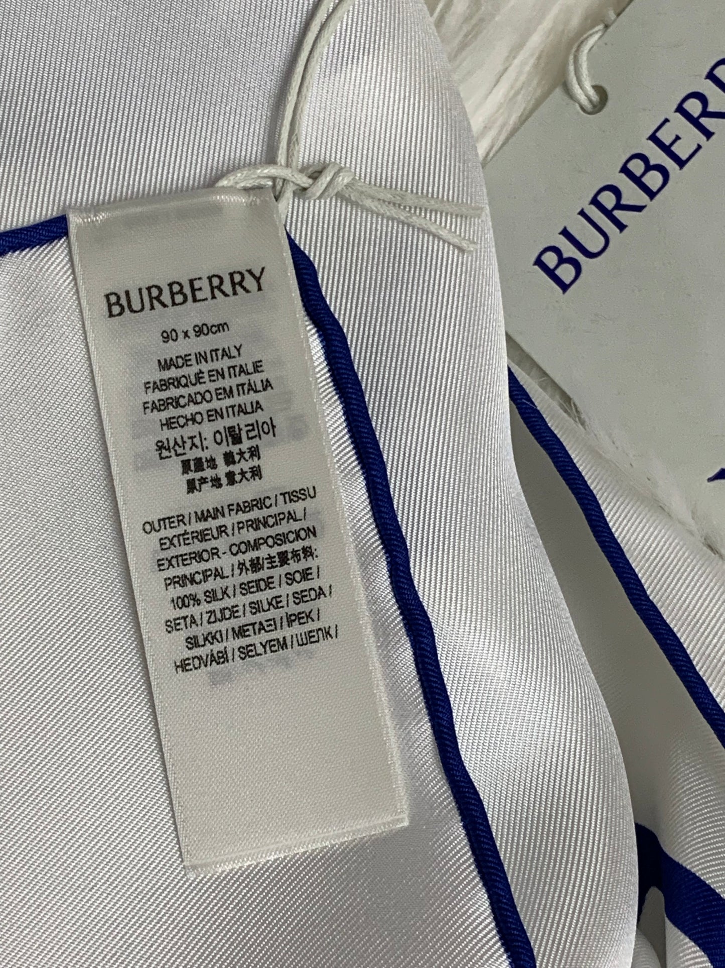 Burberrry 絲巾- 100%正版(必須先跟店主確定貨物狀況)