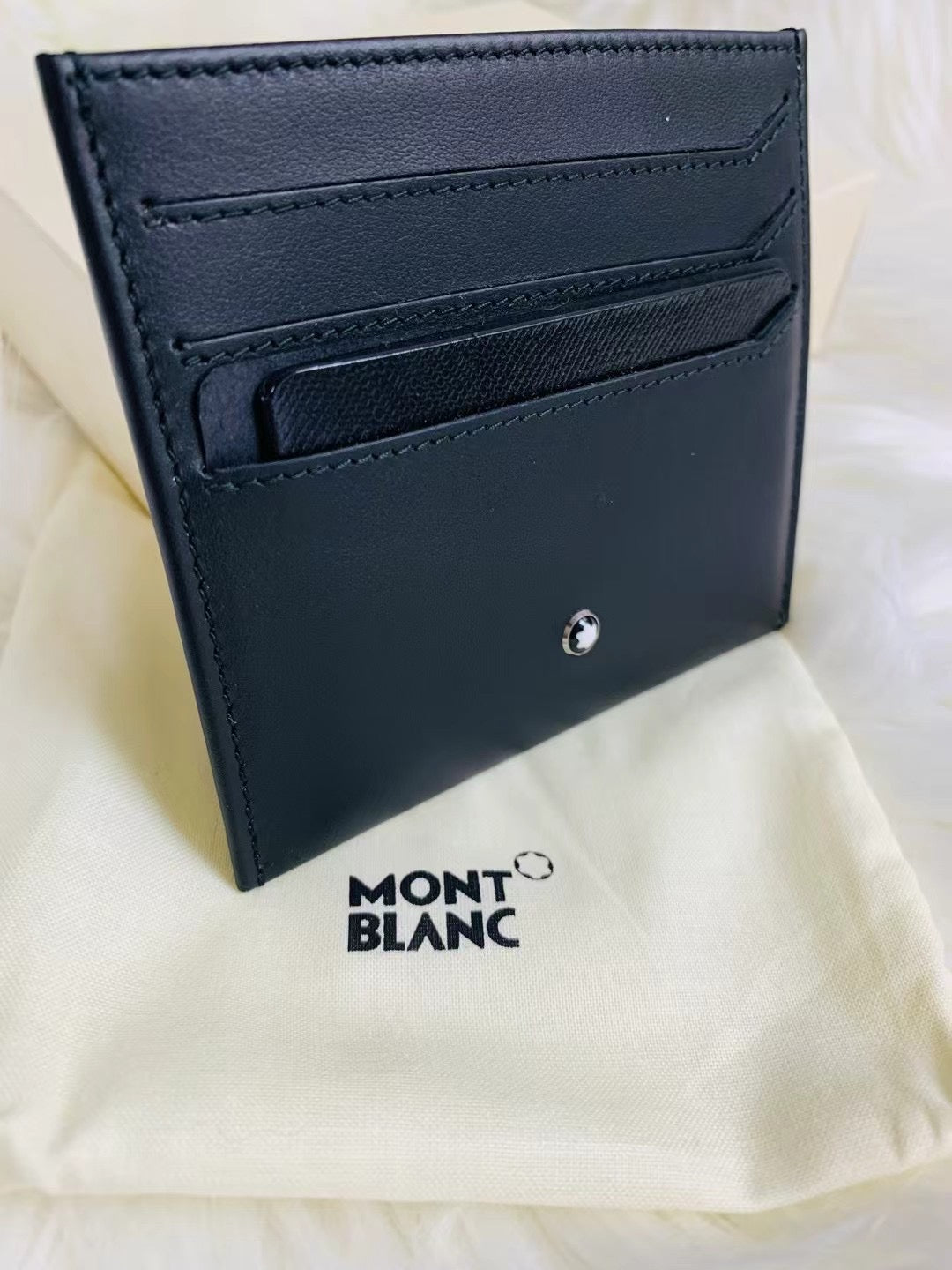 MONTBLANC 男款卡套 /零錢包 - 100%正版(必須先跟店主確定貨物狀況)