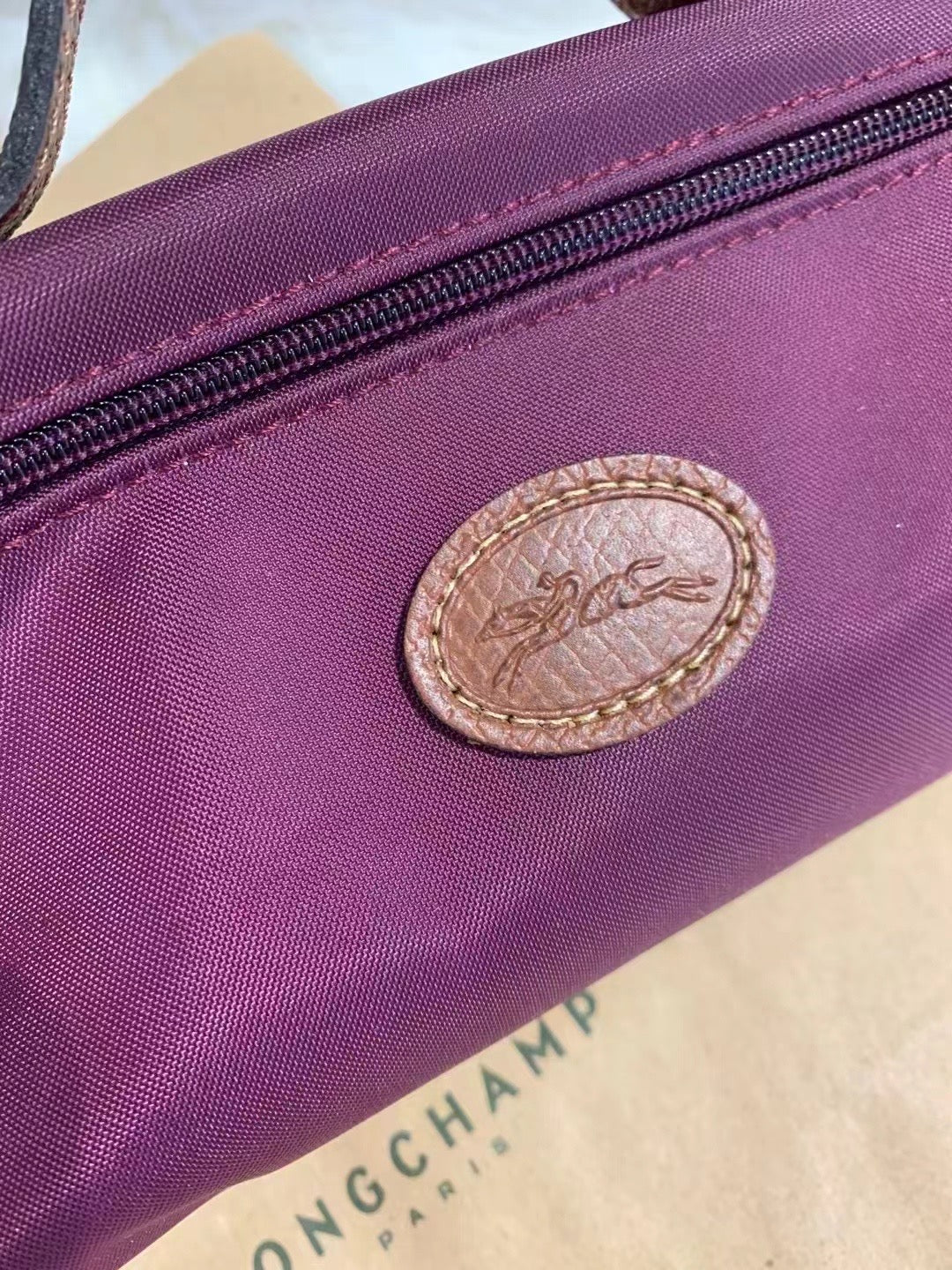 LONGCHAMP 化妝袋 /手包- 100%正版(必須先跟店主確定貨物狀況)