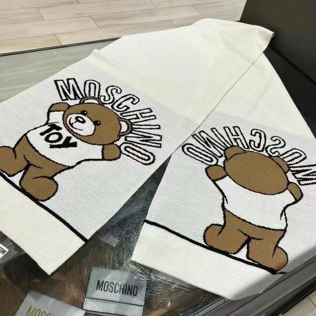 MOSCHINO 圍巾 - 100%正版(必須先跟店主確定貨物狀況)