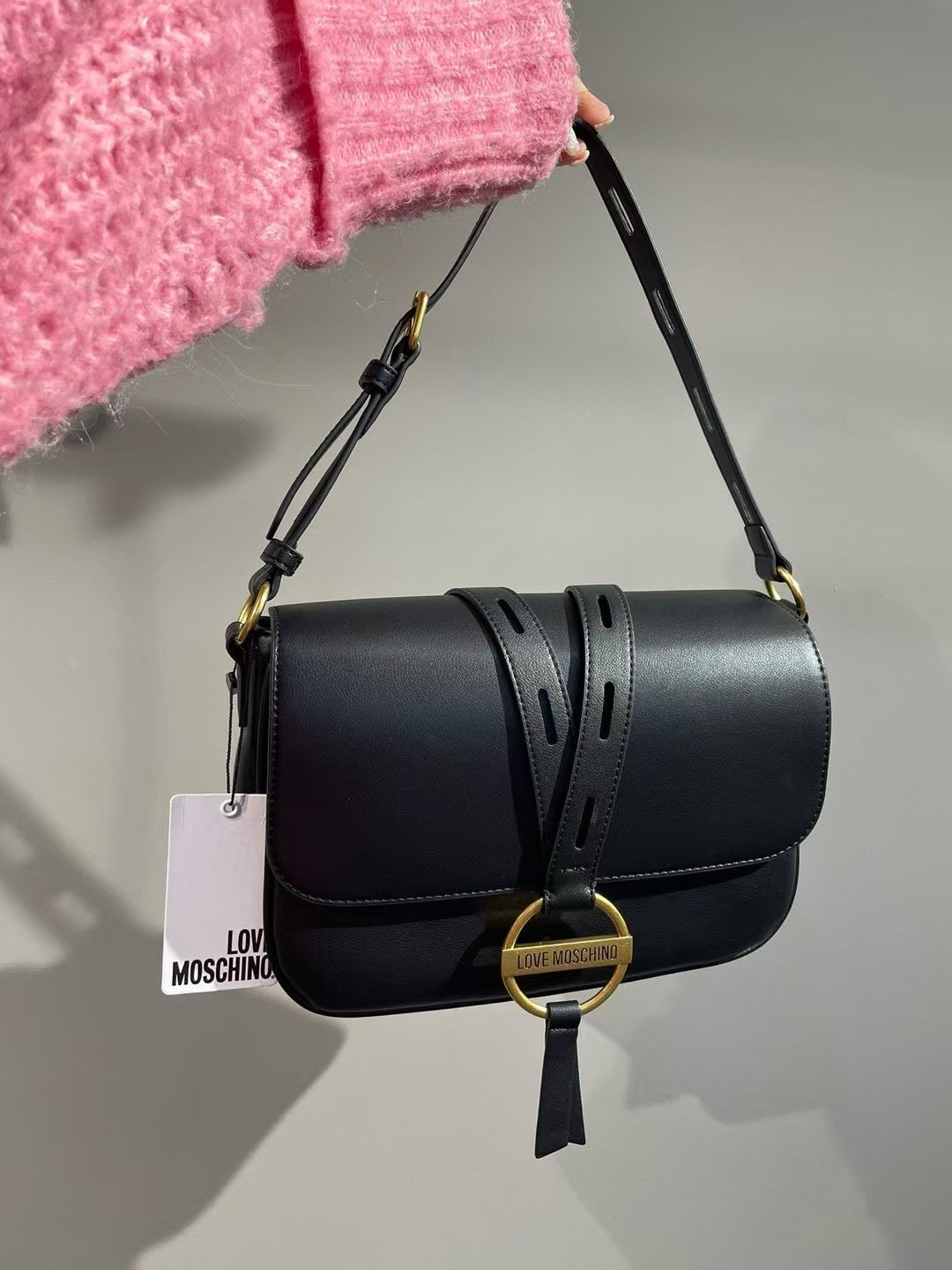 LOVE MOSCHINO 側揹+斜揹包 - 100%正版(必須先跟店主確定貨物狀況)