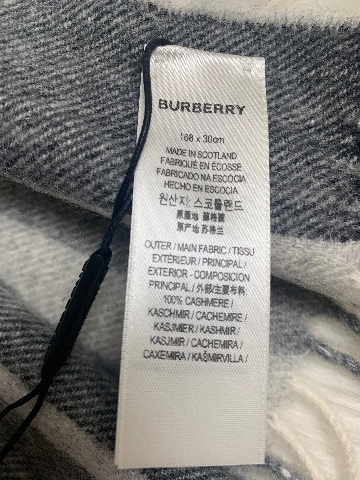 BURBERRY 圍巾 - 100%正版(必須先跟店主確定貨物狀況）