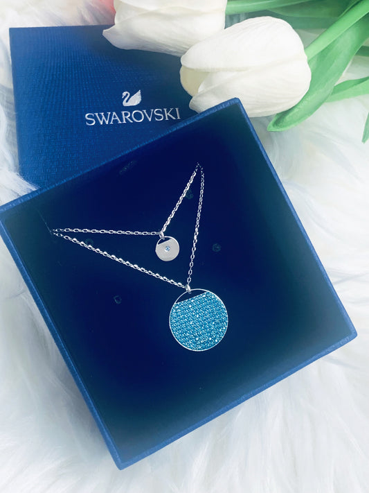 SWAROVSKI 頸鍊- 100%正版(必須先跟店主確定貨物狀況）